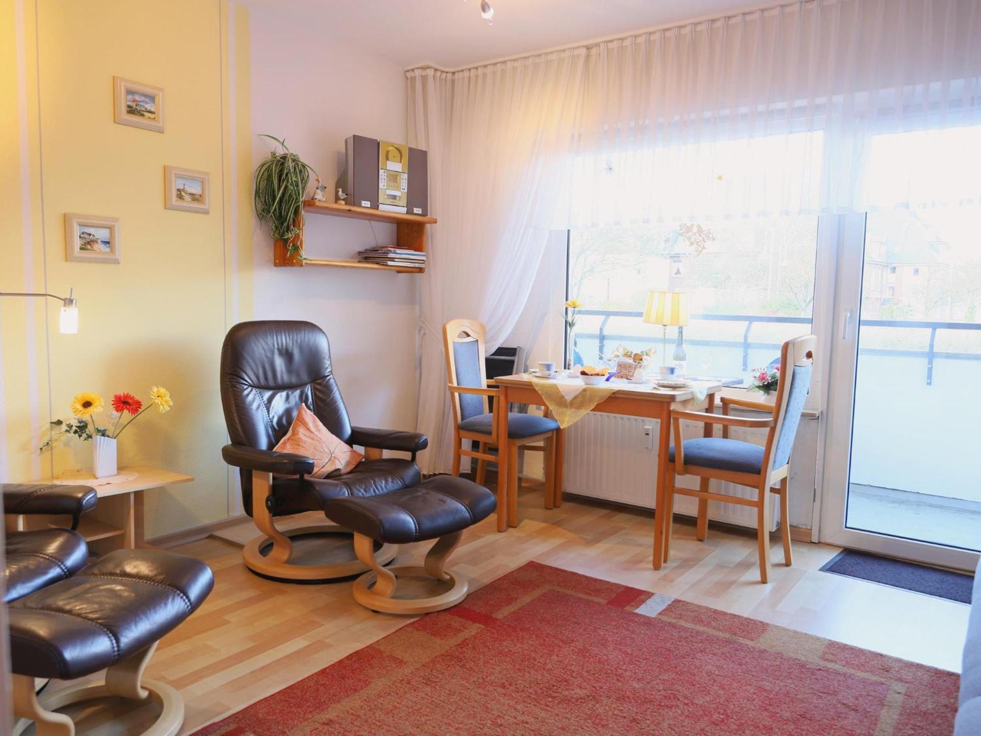 2-Zimmer-Appartement Westerland Kültér fotó