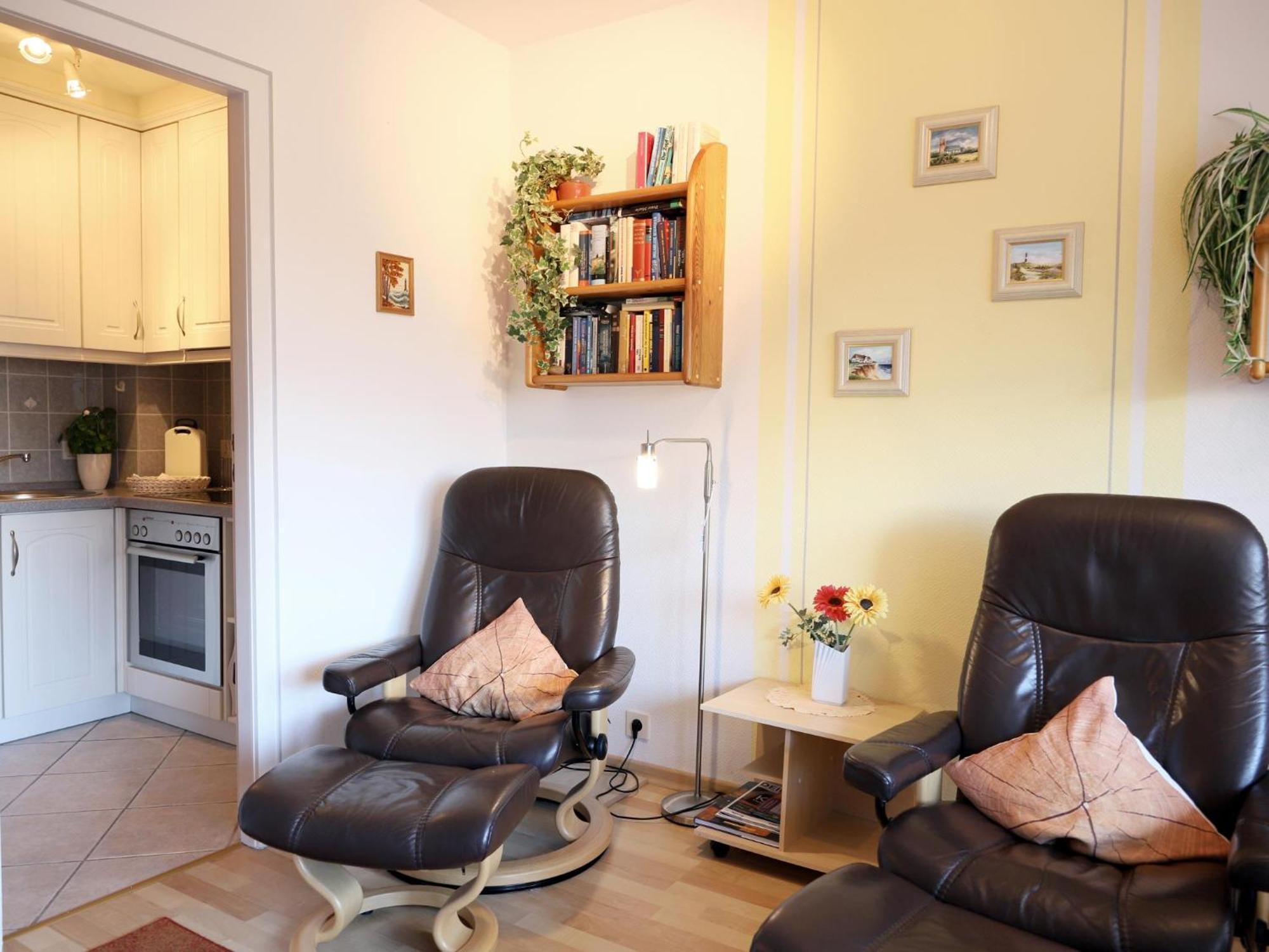 2-Zimmer-Appartement Westerland Kültér fotó